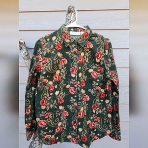 100% cotton  velvet. Soft, stylish and warm.